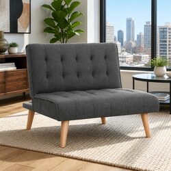 Premium Quality Single Seater Recliner Sofa Bed in Grey