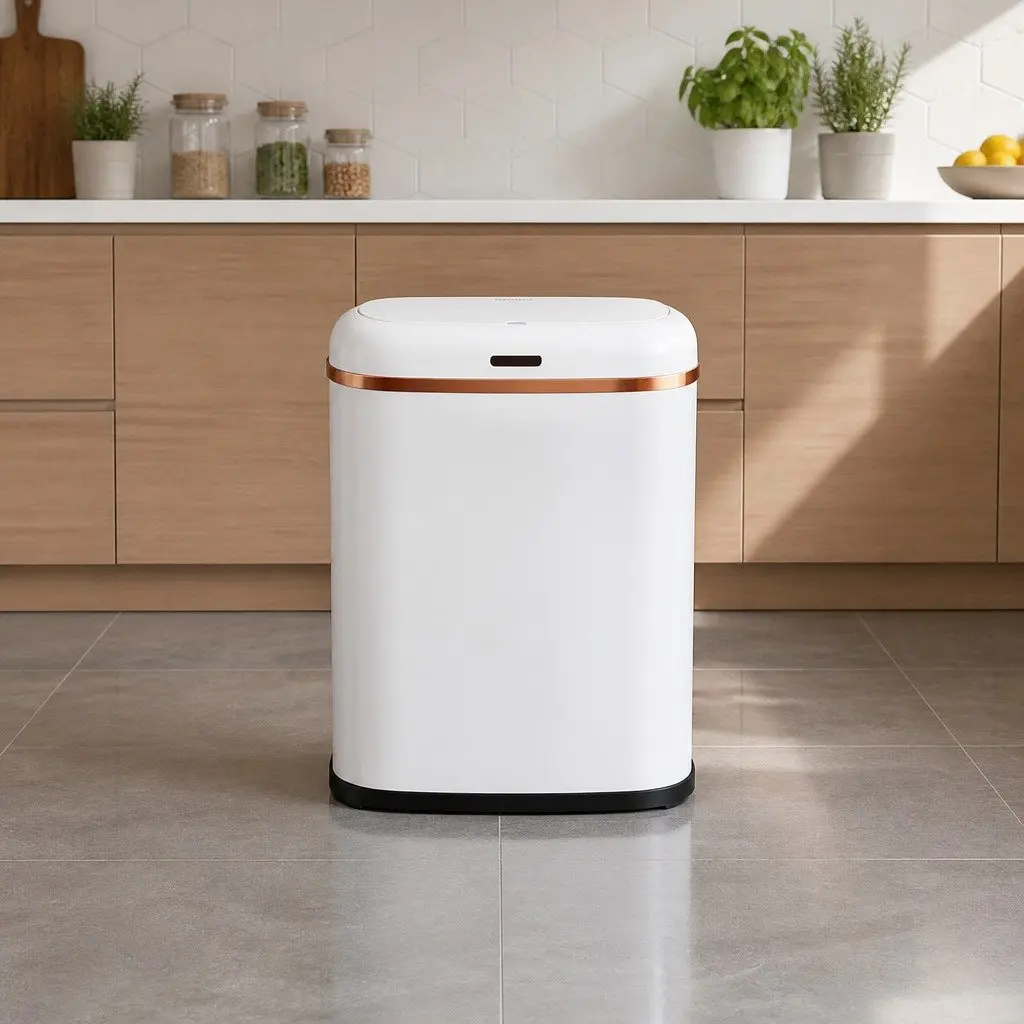 38L Hands-Free Kitchen Trash Can with Motion Sensor