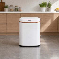 38L Hands-Free Kitchen Trash Can with Motion Sensor