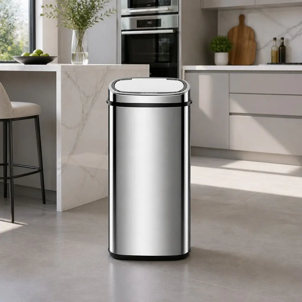 68L Motion Sensor Trash Bin for Kitchens