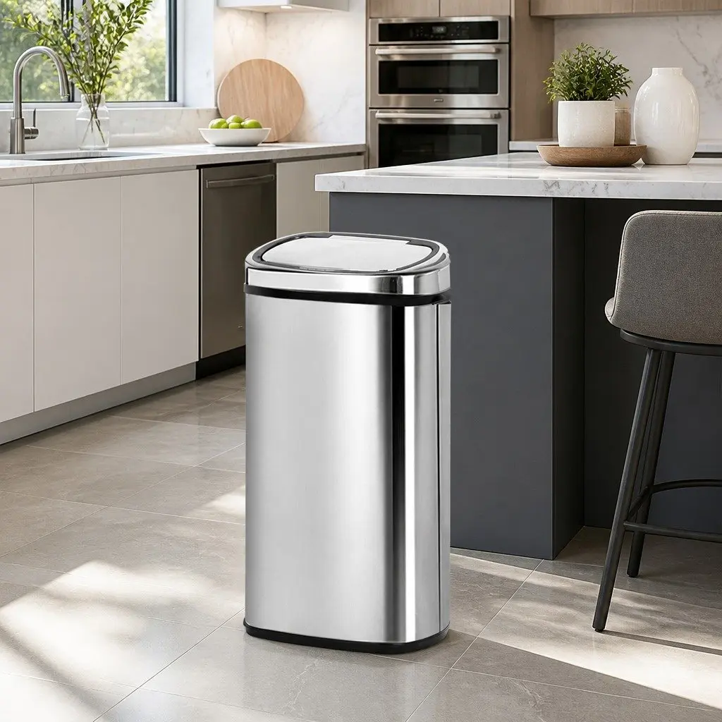 68L Motion Sensor Trash Bin for Kitchens