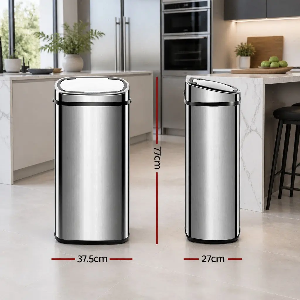 68L Motion Sensor Trash Bin for Kitchens
