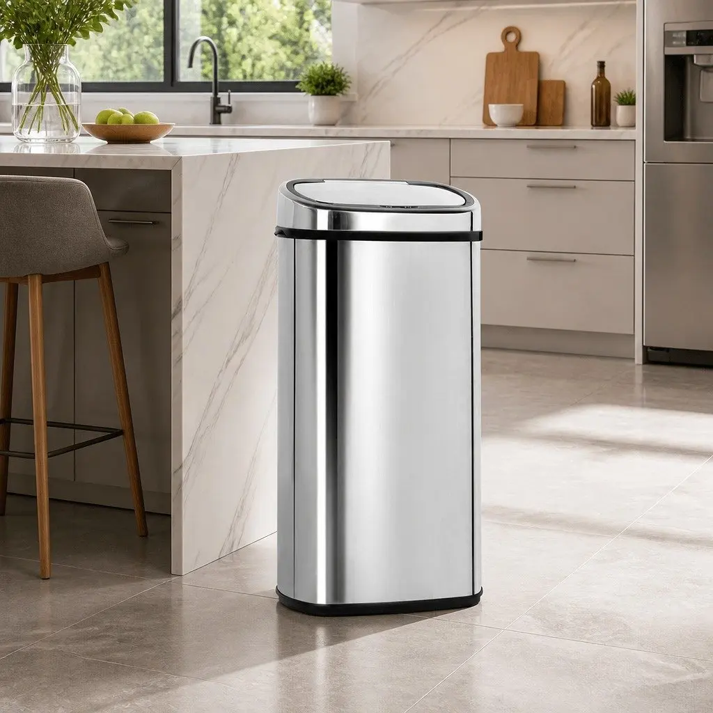 68L Motion Sensor Trash Bin for Kitchens