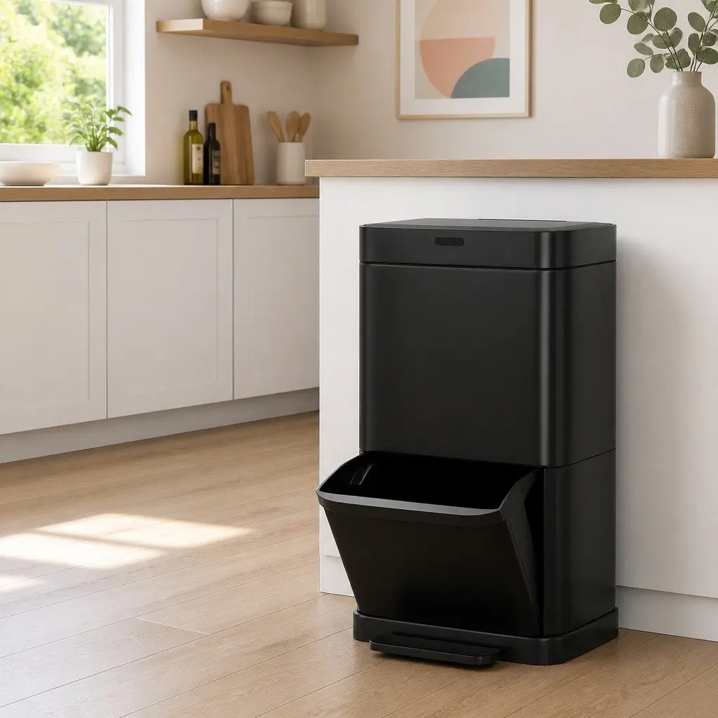 70L Motion Sensor Recycling Bin for Kitchen