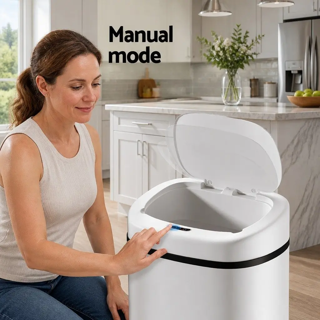 Automatic Motion Sensor Bin with 82L Capacity