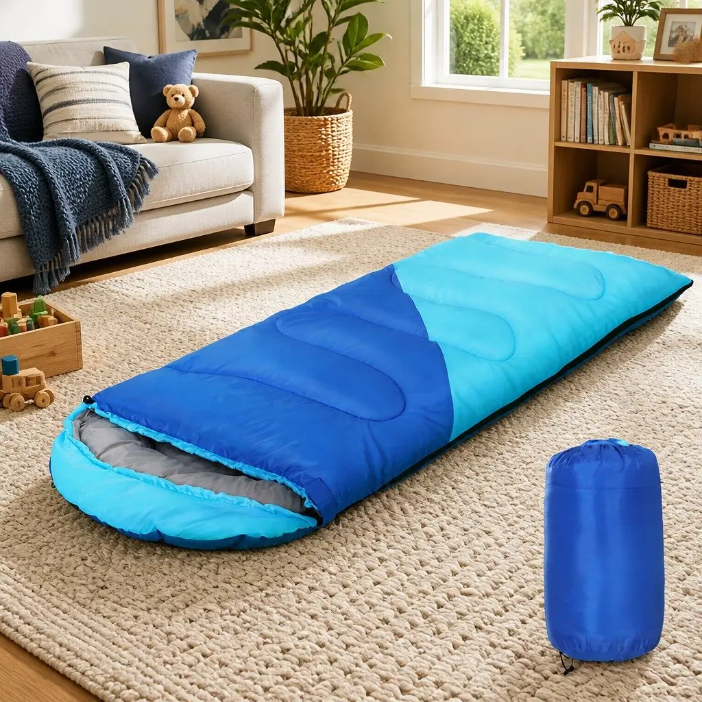 Kids Sleeping Bag 172cm for Outdoor Fun