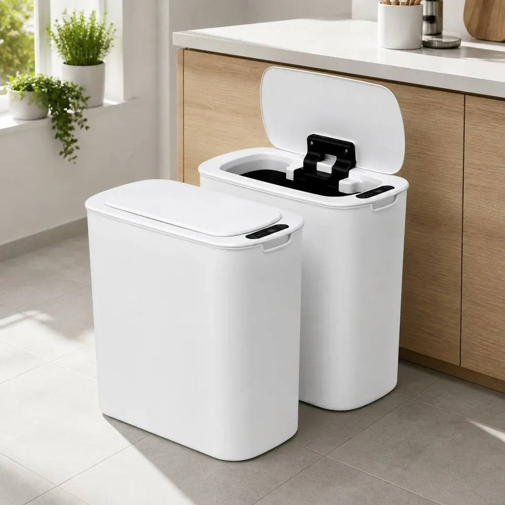 11L Touchless Motion Sensor Trash Bin for Easy Disposal