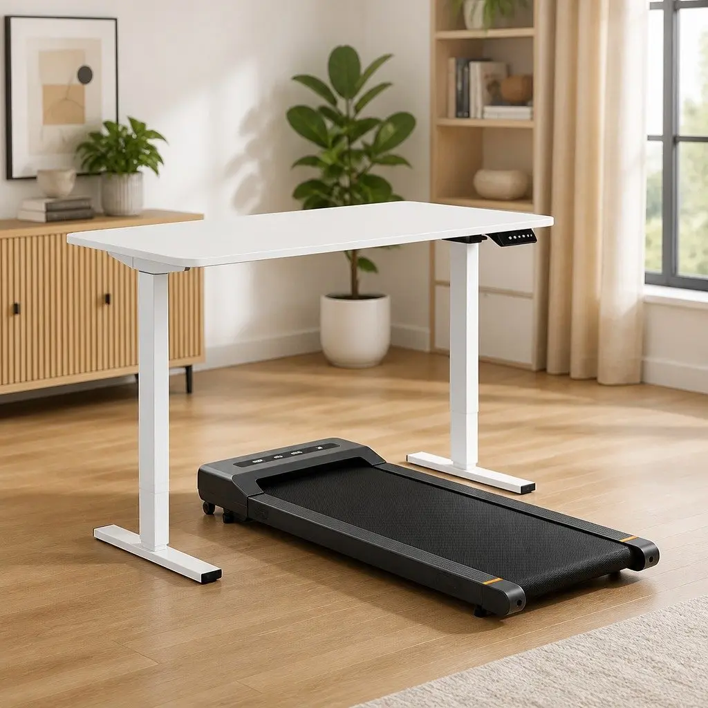 Electric Standing Desk Treadmill 140cm Combo