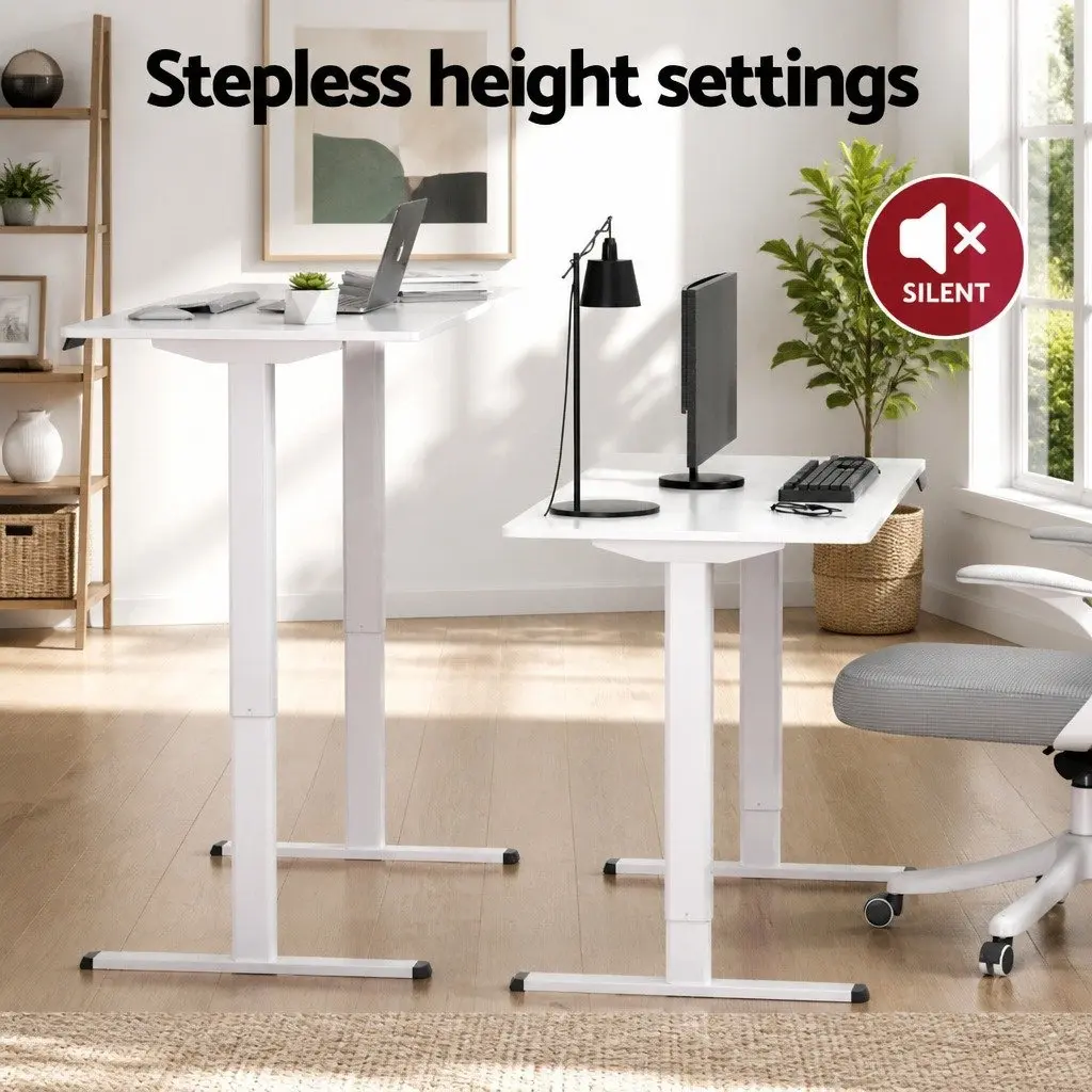 Electric Standing Desk with Treadmill Walking Pad