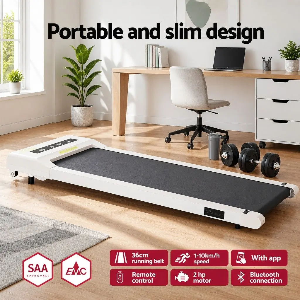 Electric Standing Desk with Treadmill Walking Pad