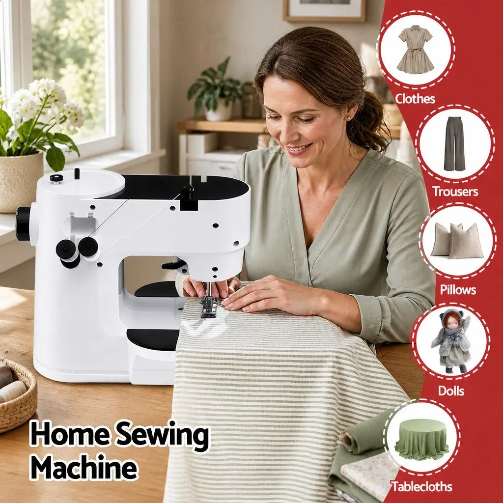 Mini Sewing Machine with 39 Stitch Options