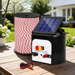 Premium Solar Electric Fence Energiser 8KM for Farms