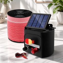 High-Quality Solar Electric Fence Energiser 3KM Kit