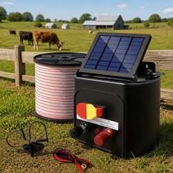 High-Quality Solar Electric Fence Energiser for 3KM Area