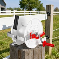 Premium Electric Fence Reel with Geared Mechanism