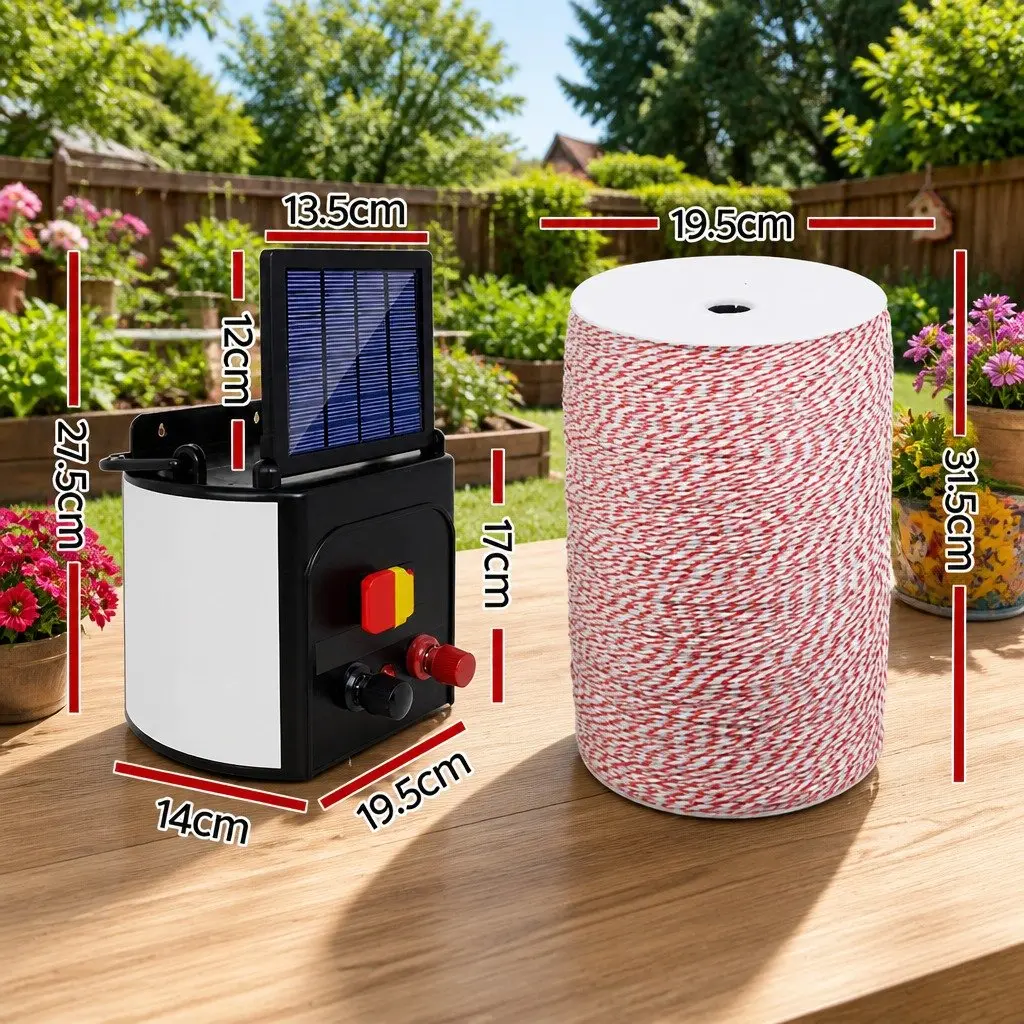 Solar Electric Fence Energiser for 5KM