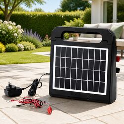Premium Solar Electric Fence Energiser 10km for Farms