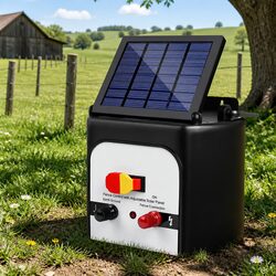 Durable Solar Electric Fence Energiser with 8km Range