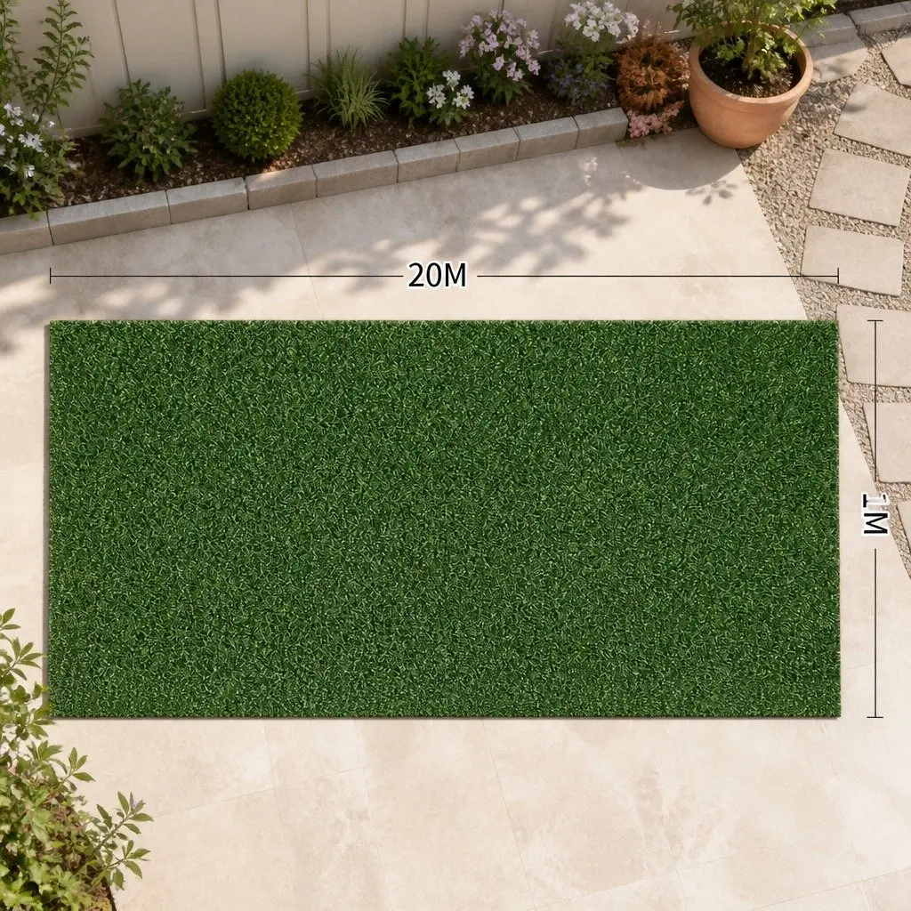 Artificial Grass Turf Roll 1x20m
