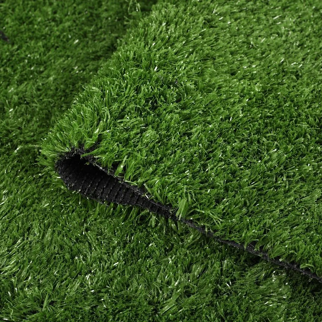 Artificial Grass Synthetic Turf Polyethylene 17mm Olive Green 40SQM