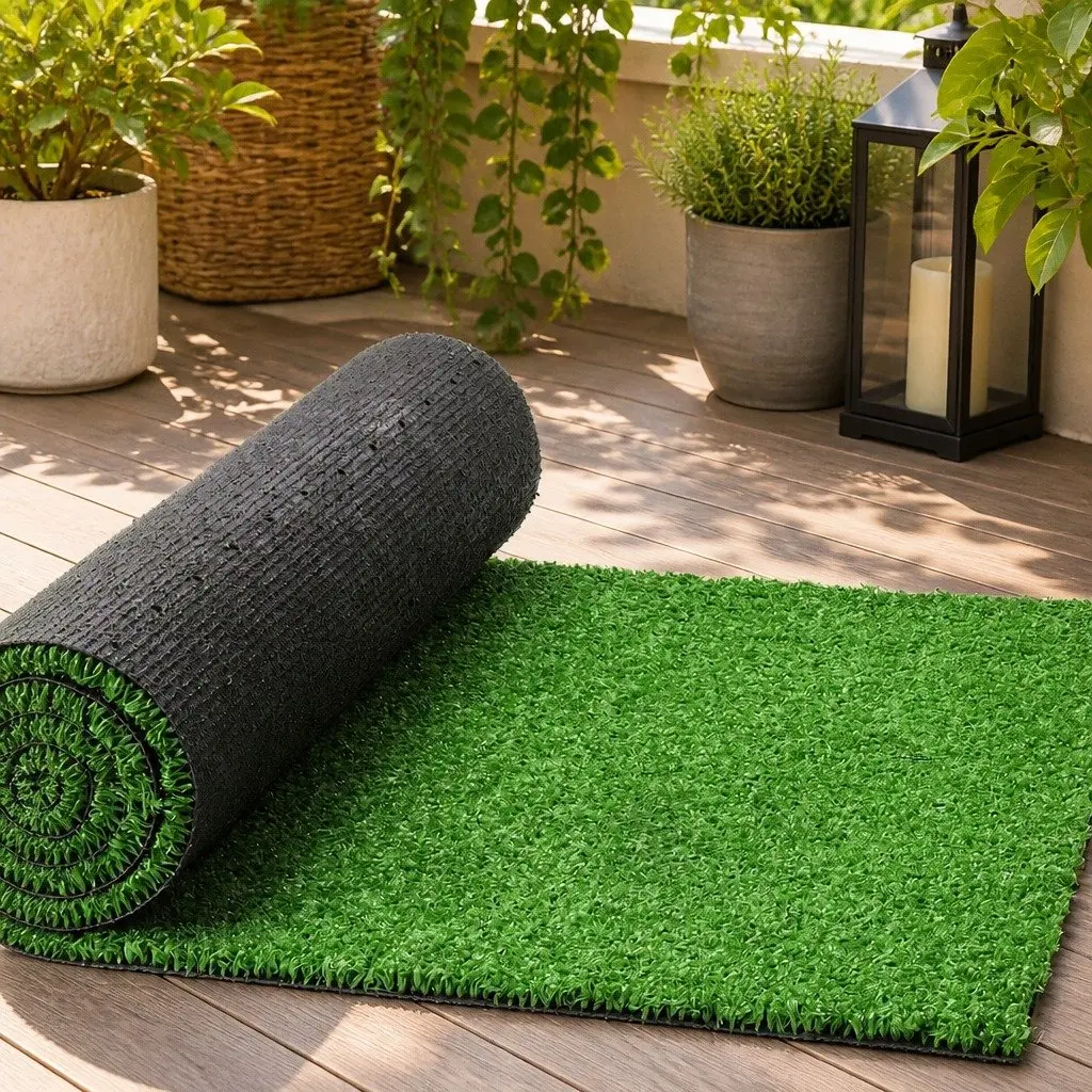 Olive Green Artificial Grass Turf 60SQM