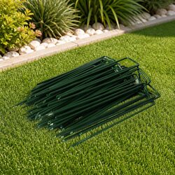 U-Shape Steel Turf Anchors for Synthetic Grass Installation