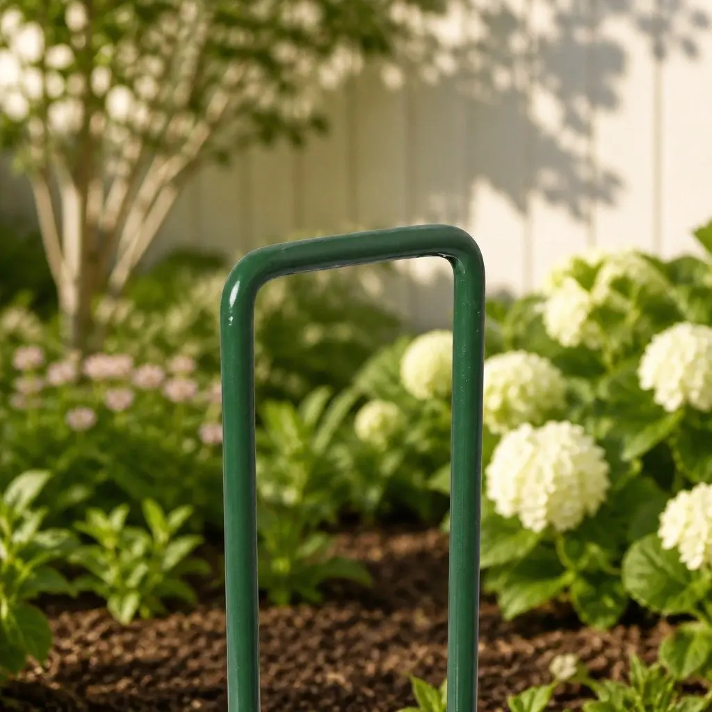 U-Shape Steel Turf Anchors Synthetic Grass Pins Green 150mm Durable Fasteners for Garden Landscape Installation