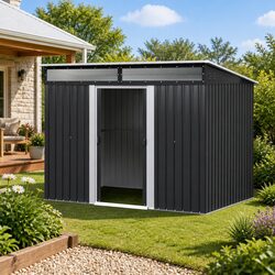 Sturdy Garden Shed 2.60x1.95M Outdoor Storage