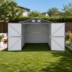 Durable Garden Shed for Outdoor Tool Storage 3x5.38M
