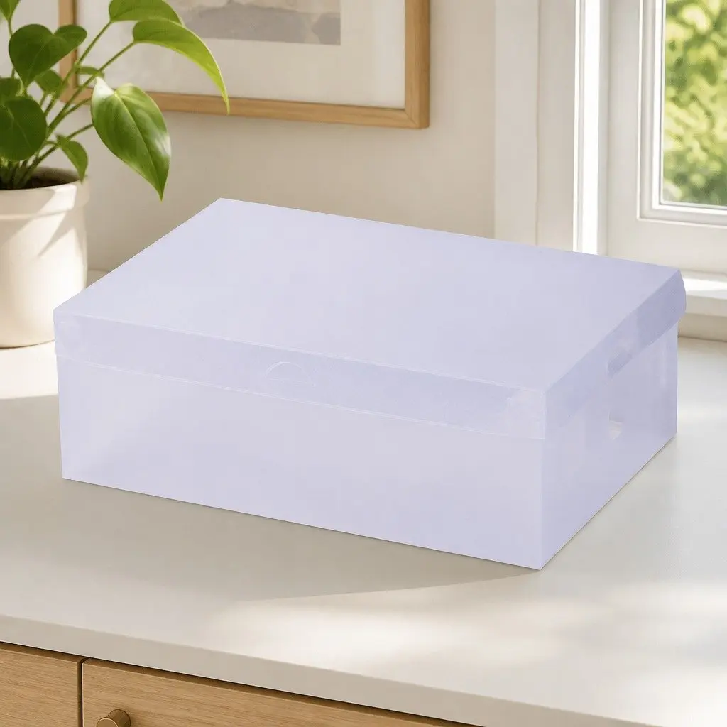 Clear Shoe Storage 40 Piece Organizer Set