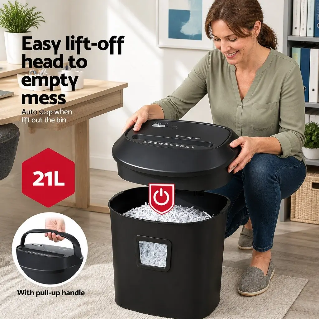 Electric Paper Shredder for Home & Office