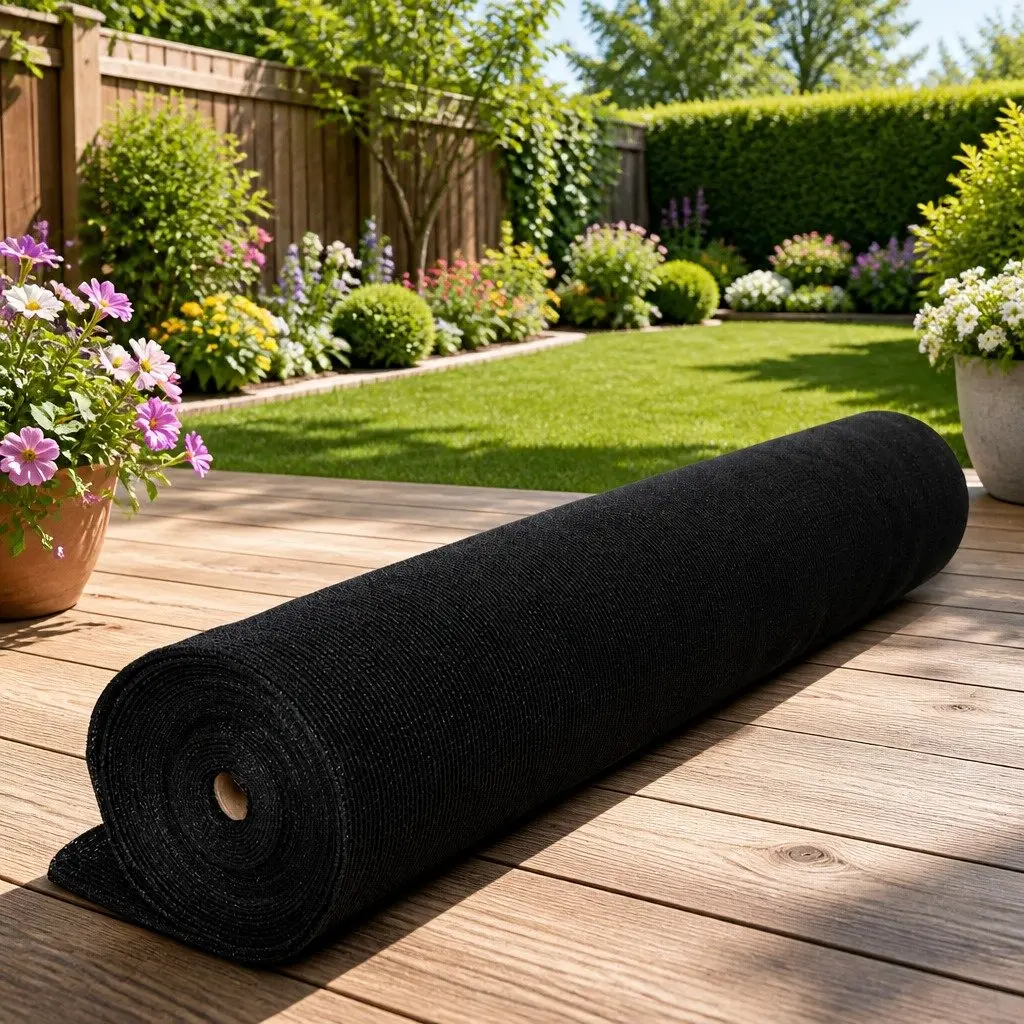 Shade Cloth UV-Stabilised HPDE 1.83m x 10m Black