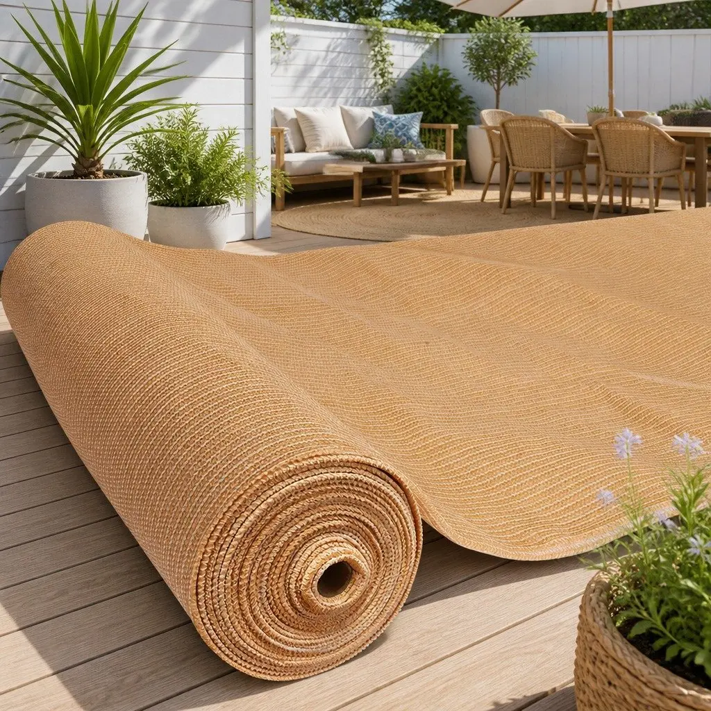 Shade Cloth Roll 50% UV-Stabilised Heavy Duty Beige 1.83m x 20m Garden Outdoor
