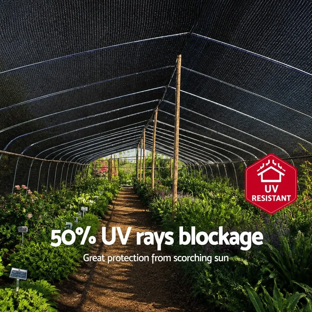 Shade Cloth 50% Block 1.83m x 20m UV-Stabilised