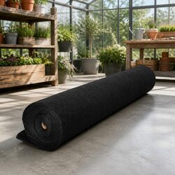 Heavy Duty Black Shade Cloth 1.83x30m UV-Stabilized