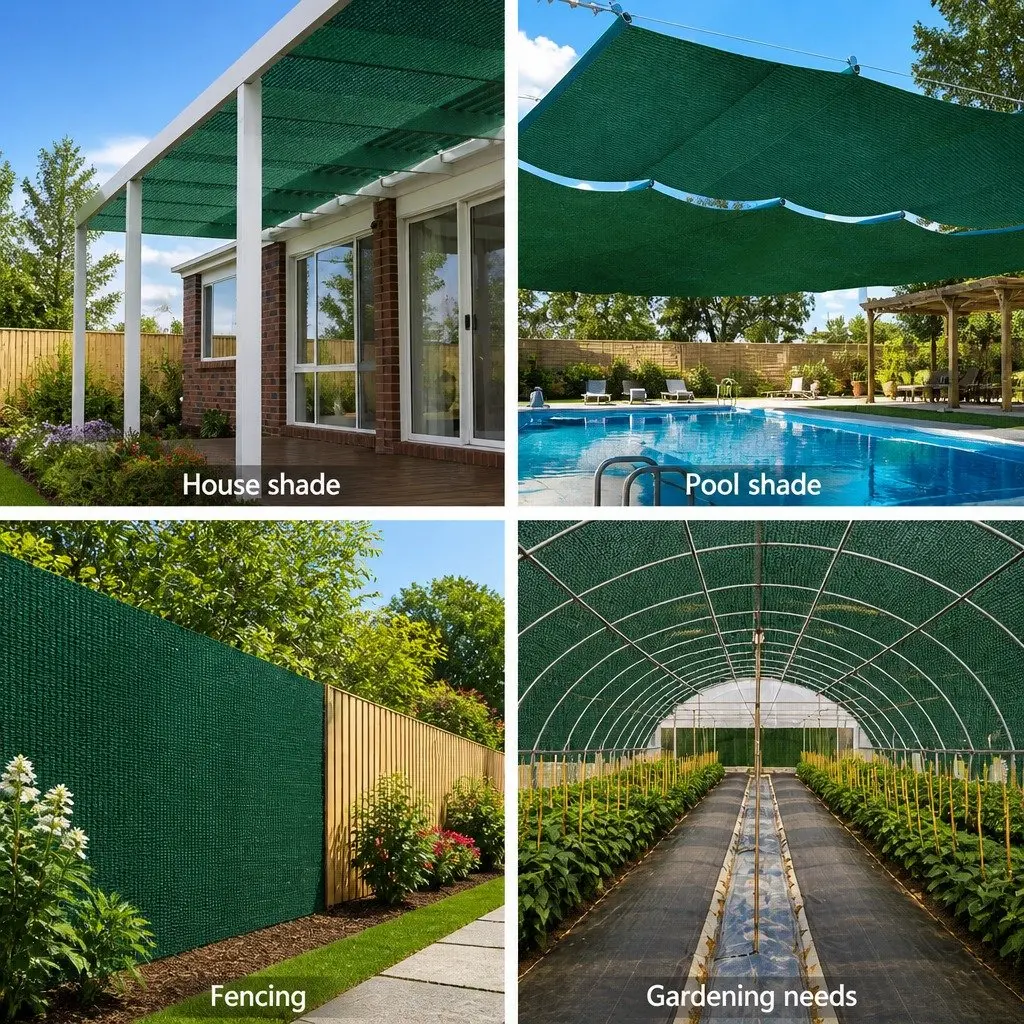 Heavy Duty UV Block Shade Cloth 1.83m x 50m for Gardens