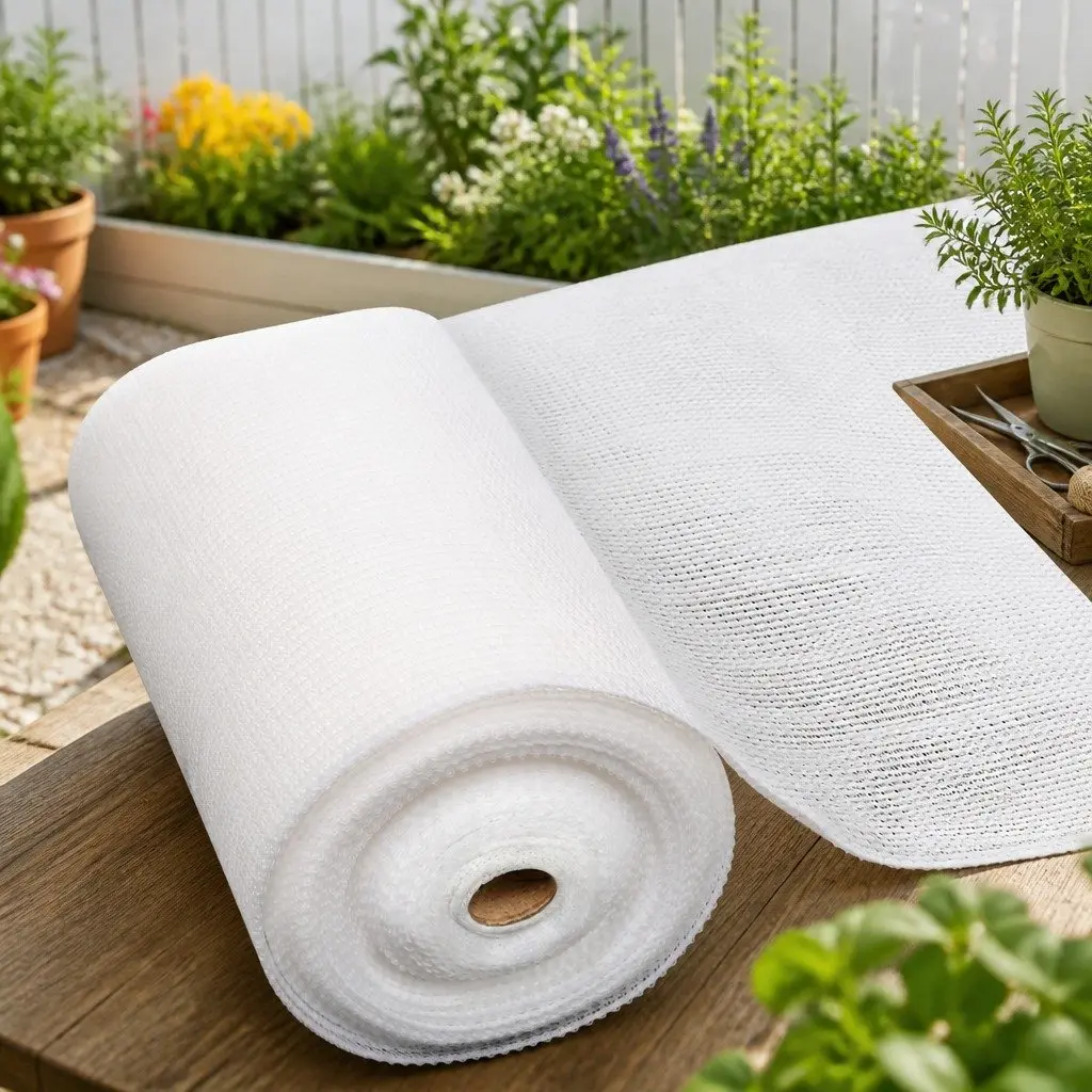 Shade Cloth 50% UV Block 3.66m x 10m Roll White Heavy Duty Garden Greenhouse