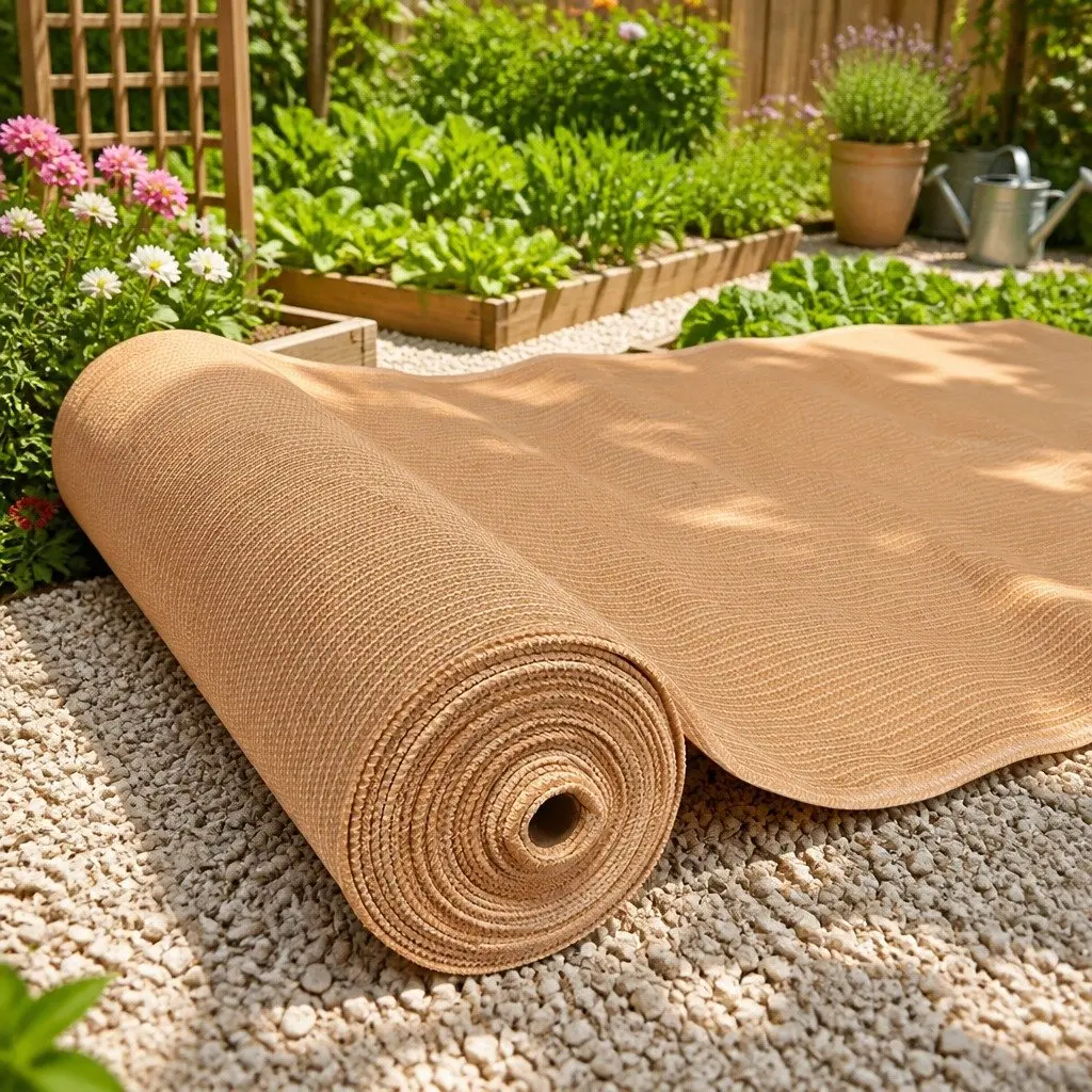 Beige Shade Cloth Roll 3.66m x 10m for Greenhouses