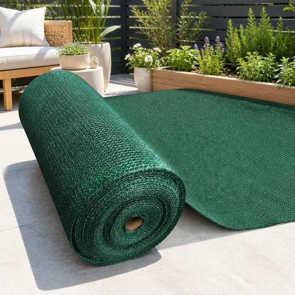 Shade Cloth UV-Stabilised HPDE 3.66x10m Green