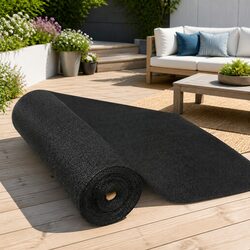Heavy Duty UV-Stabilised Black Shade Cloth Roll 3.66m x 10m