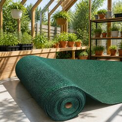 Heavy Duty Green Shade Cloth Roll 3.66x10m UV-Stabilised