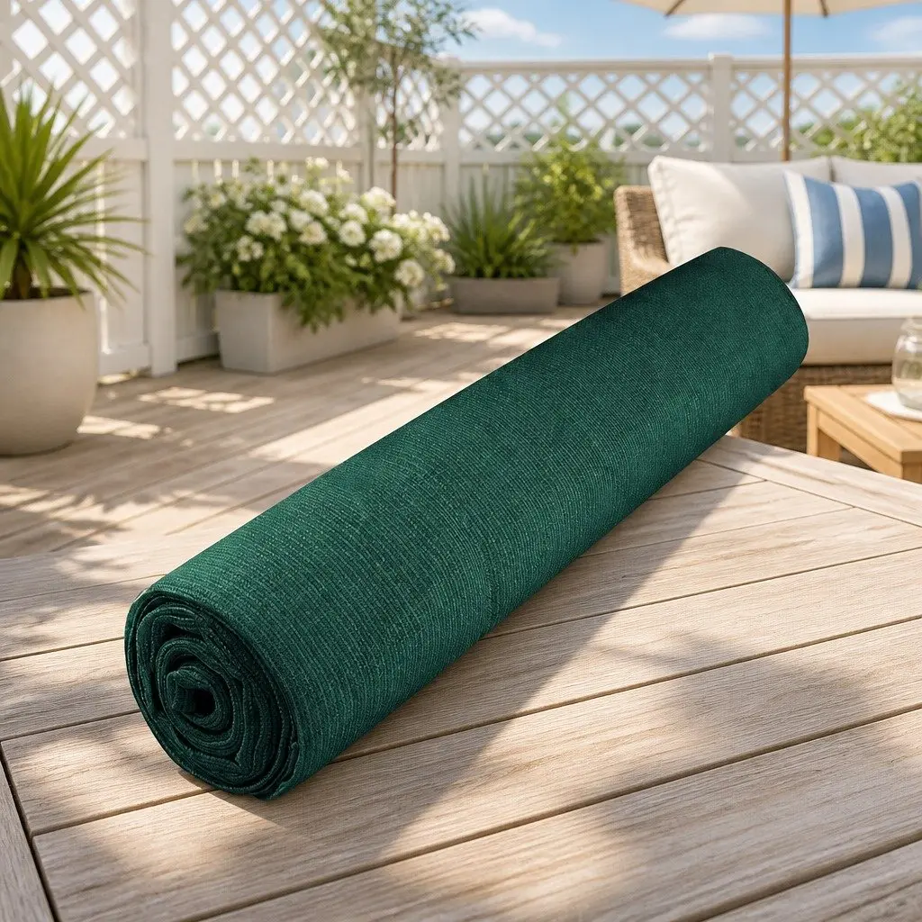 Heavy Duty Green Shade Cloth 3.66m x 20m UV-Stabilised