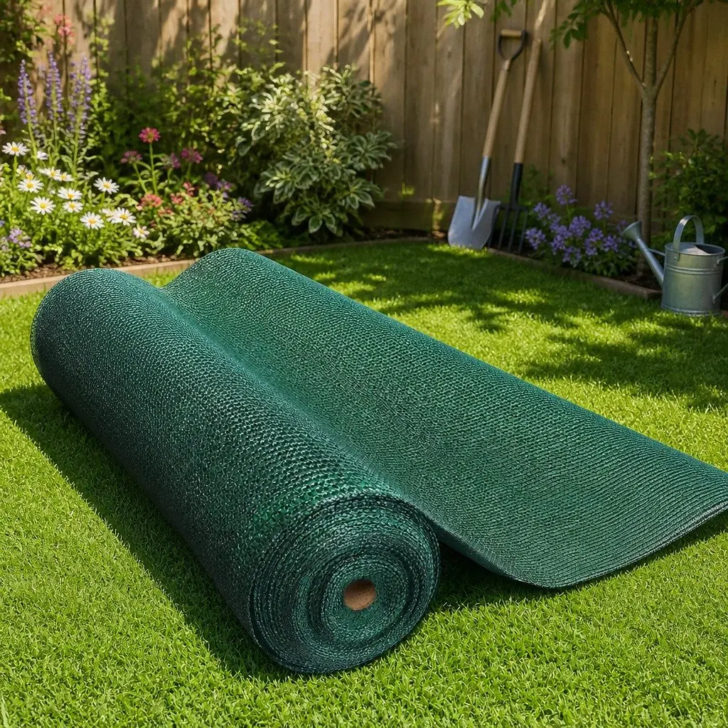 Shade Cloth UV-Stabilised HPDE 3.66m x 20m Green Garden Shading
