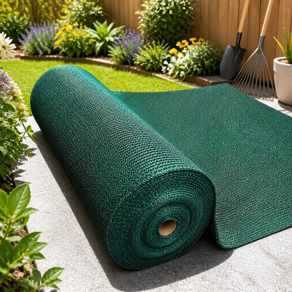 Shade Cloth UV-Stabilised HPDE 3.66m x 20m Green Garden Shading