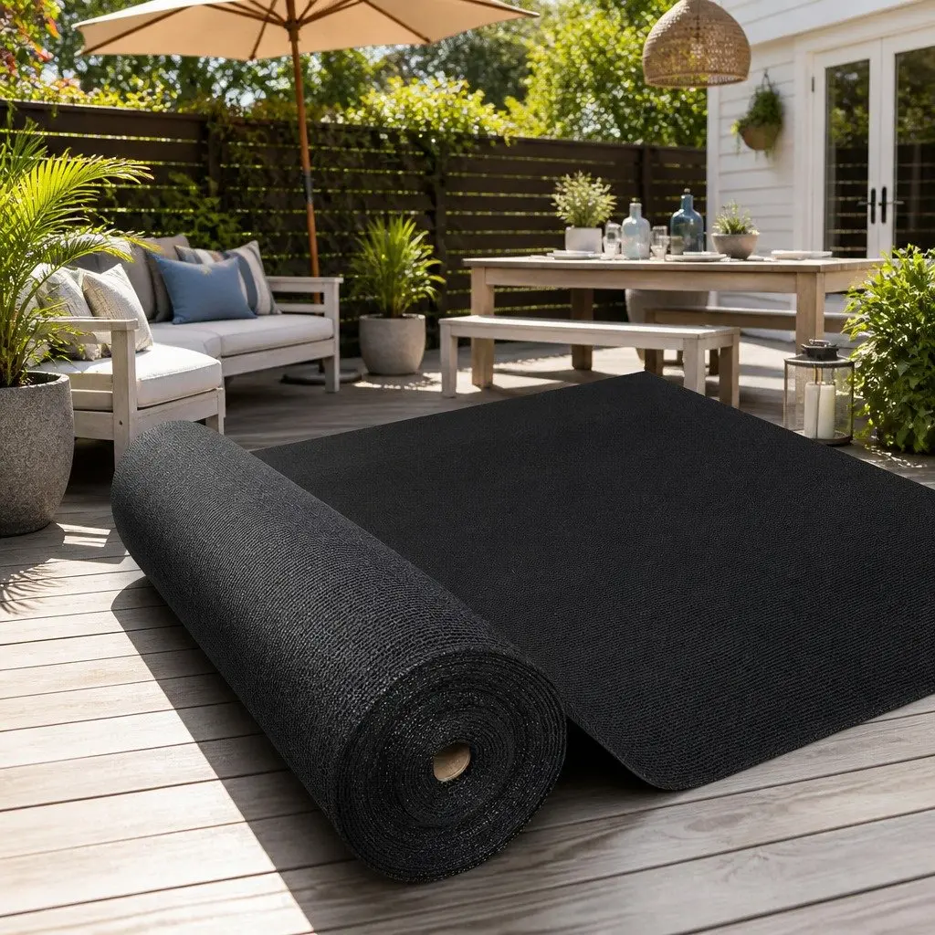 Black Shade Cloth Roll 3.66x20m with 90% Shade