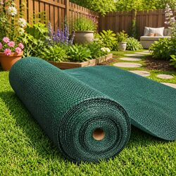 Heavy-Duty Green Shade Cloth Roll 3.66x30m for UV Protection