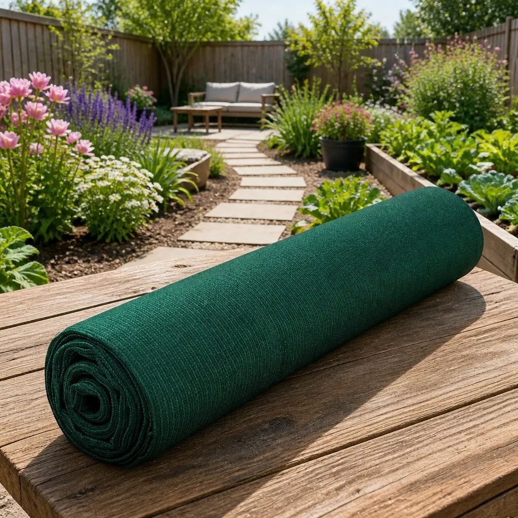 Heavy-Duty Green Shade Cloth 3.66x30m for Plants