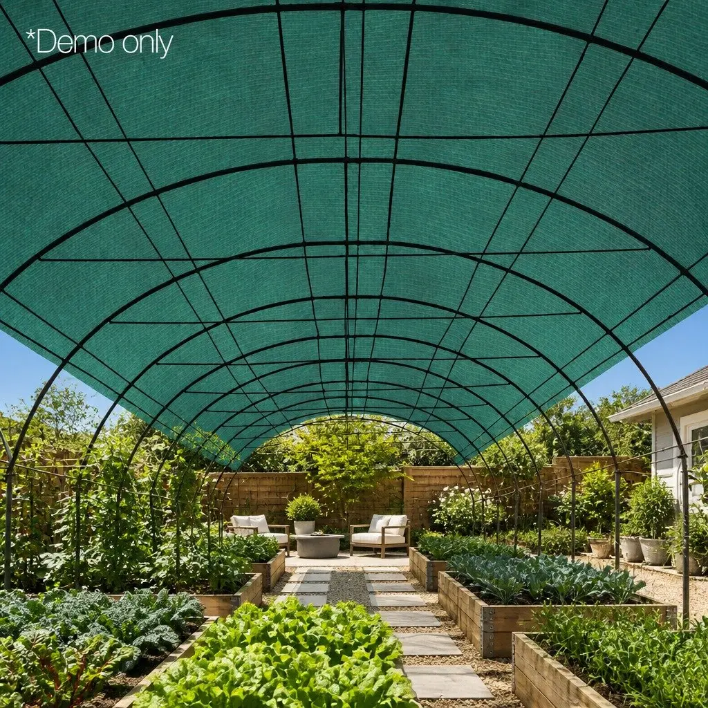 Heavy-Duty Green Shade Cloth 3.66x30m for Plants