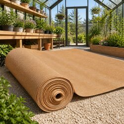 Heavy Duty Beige Shade Cloth - 70% UV Block 3.66m x 30m