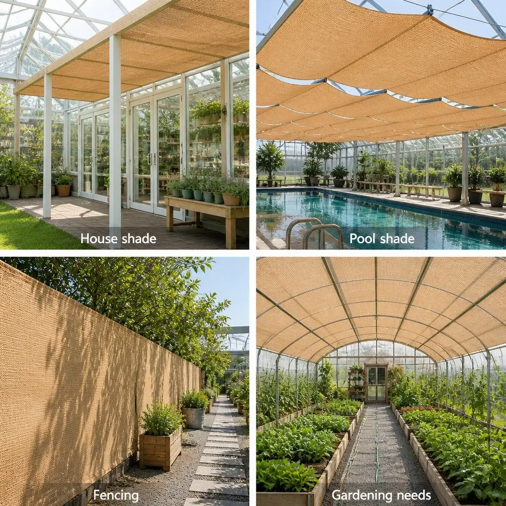 Shade Cloth 70% UV Block 3.66m x 30m Roll Heavy Duty Beige Shadecloth
